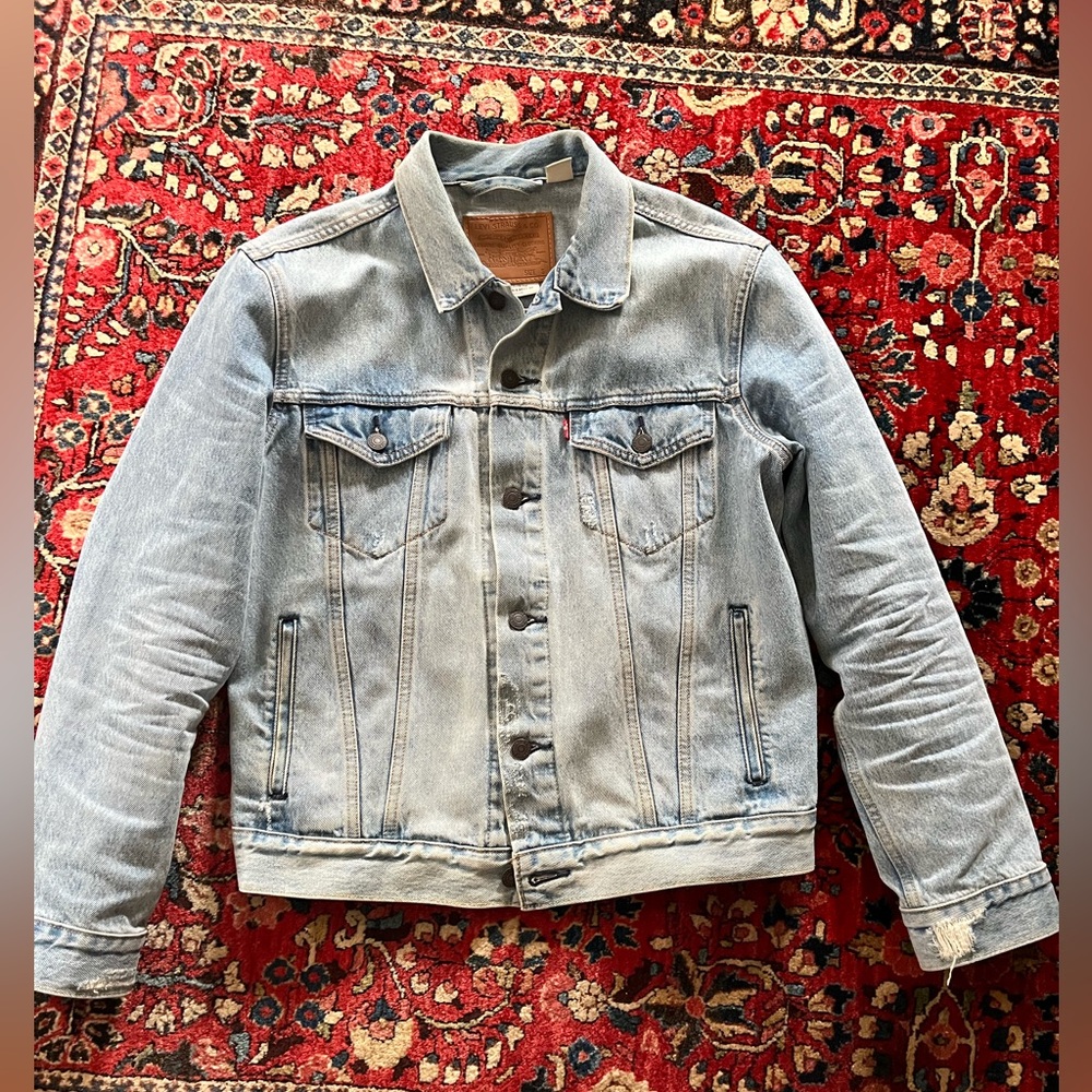 Levi’s Denim trucker jacket - light blue - men’s small